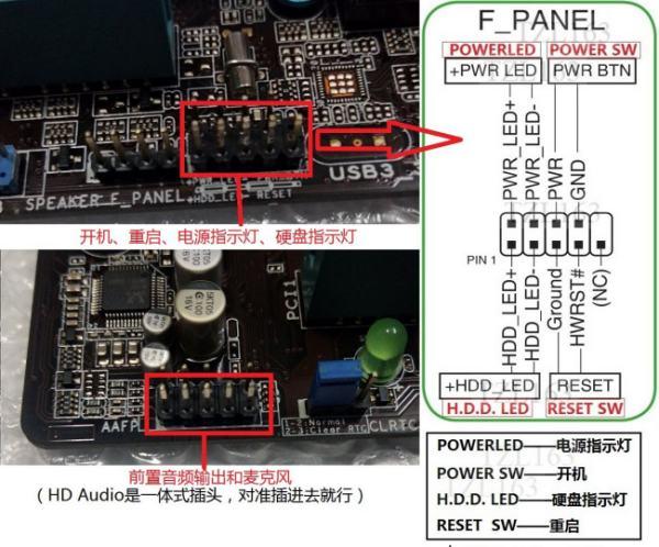 华硕b75ma主板图解#华硕b75主板接线图解