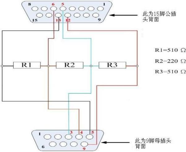 rs232rs485串口接线图