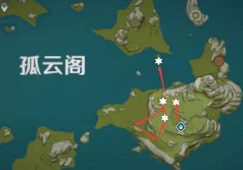 石珀采集位置路线图#原神石珀在哪里采集地中之盐