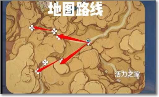 树王圣体菇采集路线#赤念果采集路线