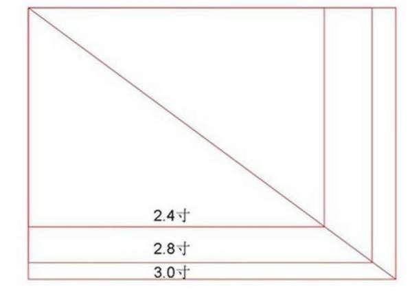 24寸显示器长宽是多少厘米#27寸与24寸实物对比