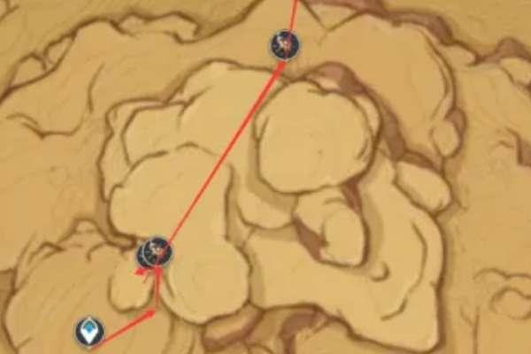 赛诺突破材料圣金虫采集路线#圣金虫采集路线2023最新