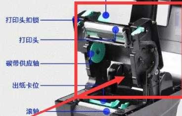 针式打印机色带安装#色带安装图解