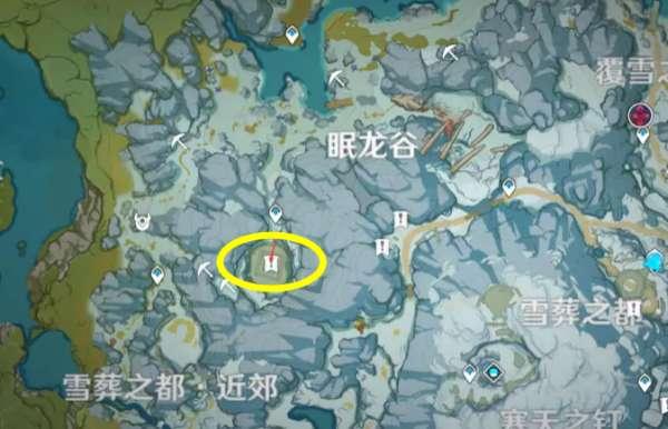 原神公主之匣三个位置#原神雪山8块石碑对照图