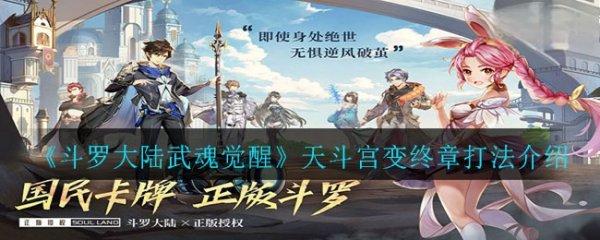 斗罗大陆武魂觉醒天斗宫变终章