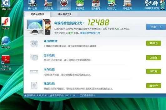 电脑性能测试软件有哪些#电脑评分用什么软件