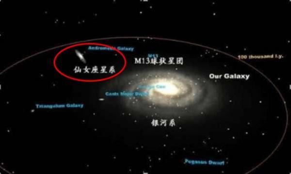 m31仙女座大星云#M31星系在什么位置